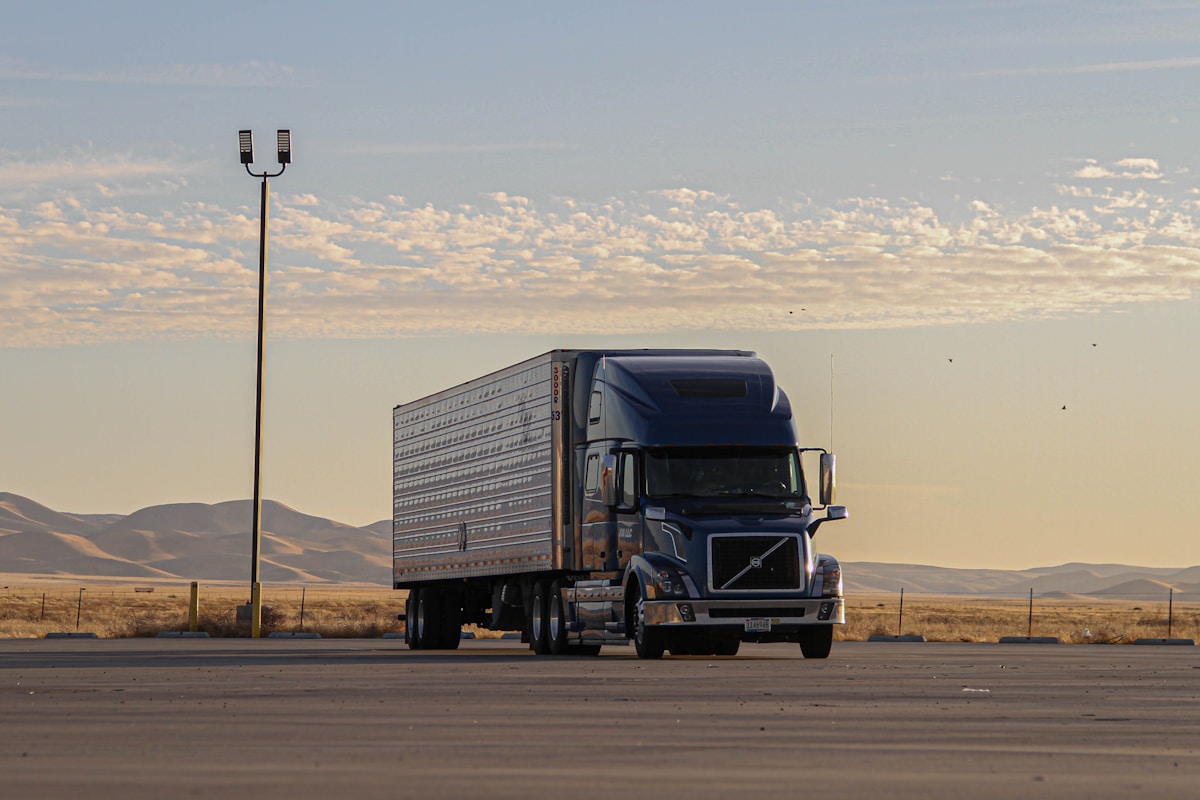 SANOLINE LLC tractor on the road